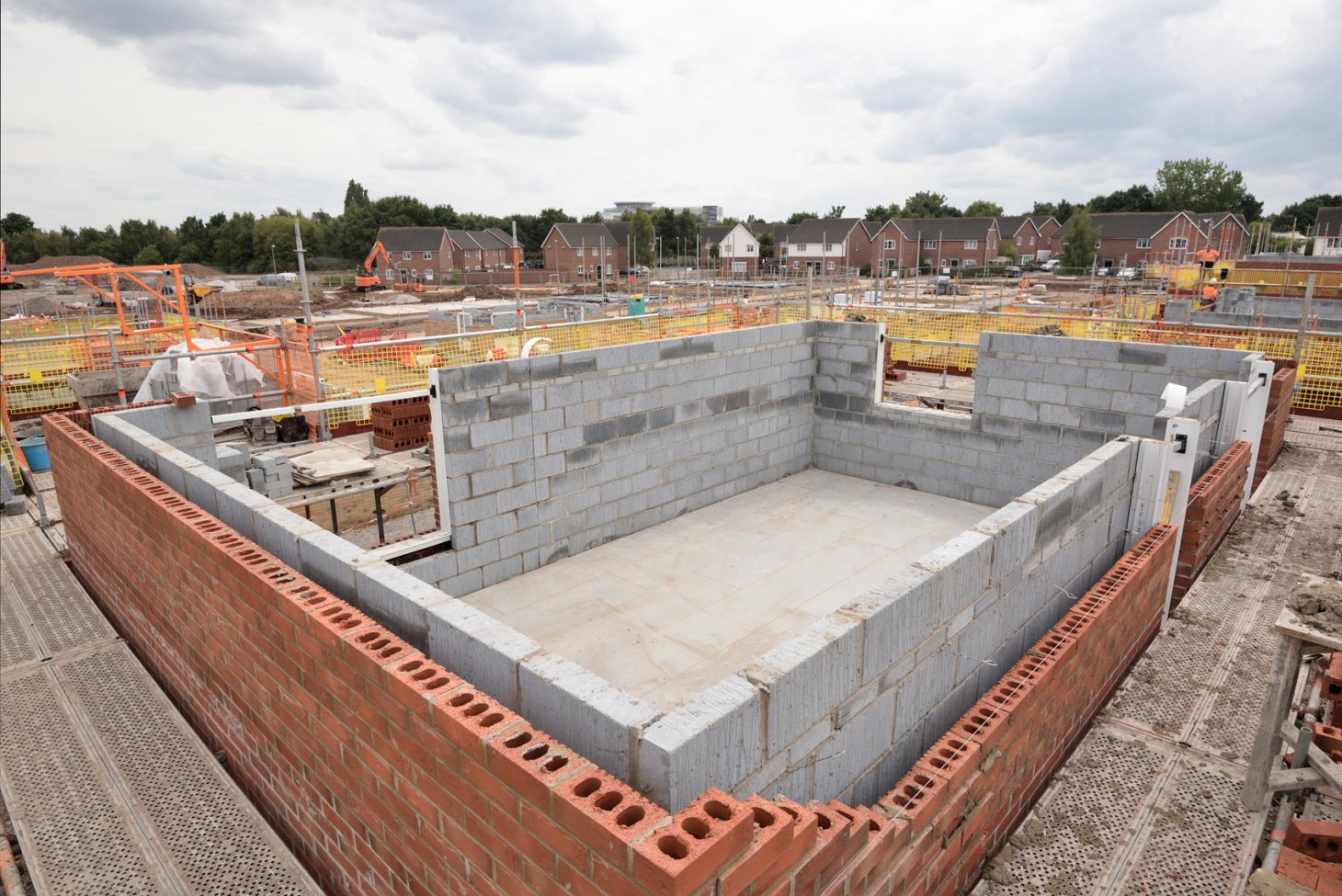 Northstone lays the foundations for large North East development with H+H Blocks 